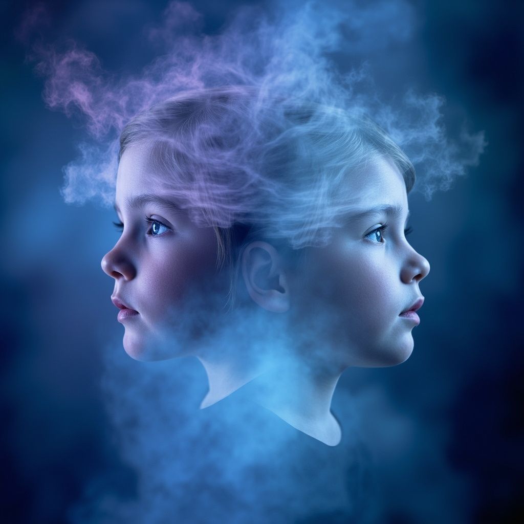 Illustration de la dualité intérieure liée au trouble de l'attention